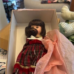 Madame Alexander Doll -Happy Holidays to You.  Red and Green Plaid Attire
